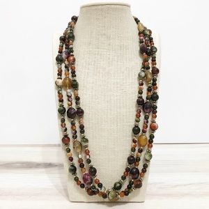 • Artisan • Jewel Beaded Necklace